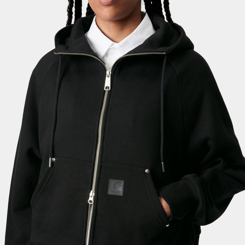 Carhartt WIP Hooded Eldon Sweat Jacket Black | BSTN Store
