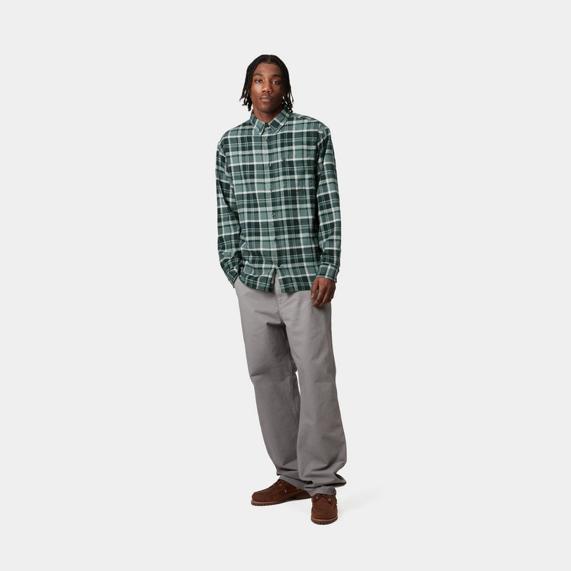 Fendrick Check Shirt | Deep Lagoon