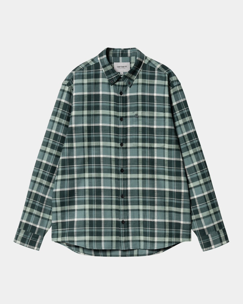 Fendrick Check Shirt | Deep Lagoon