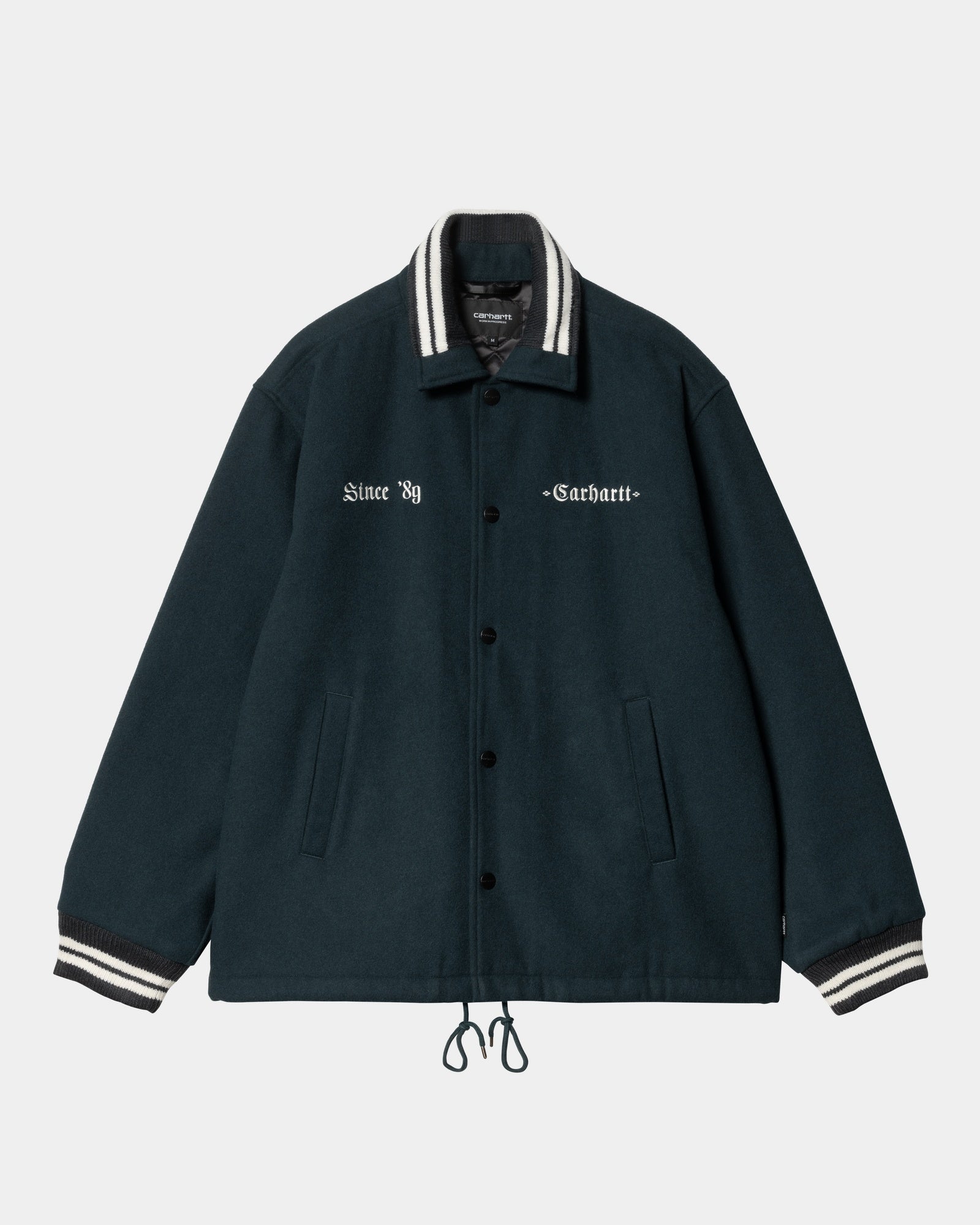 Carhartt Wip Wool Arctic Coat heavyweight 22 oz Jacket Black
