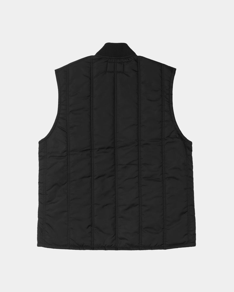 Carhartt Men's Full-Zip Relaxed Fit Fleece Vest, Black at