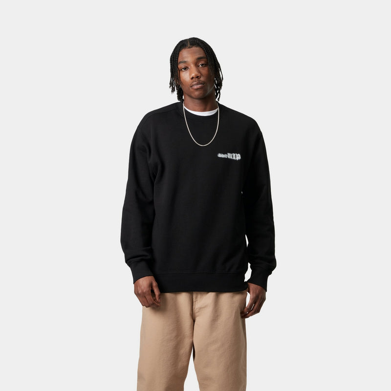 【CHARHARTT】Greatest Flicks Sweat スウェットシャツ Carhartt WIP Greatest Flicks Sweatshirt | Black – Page