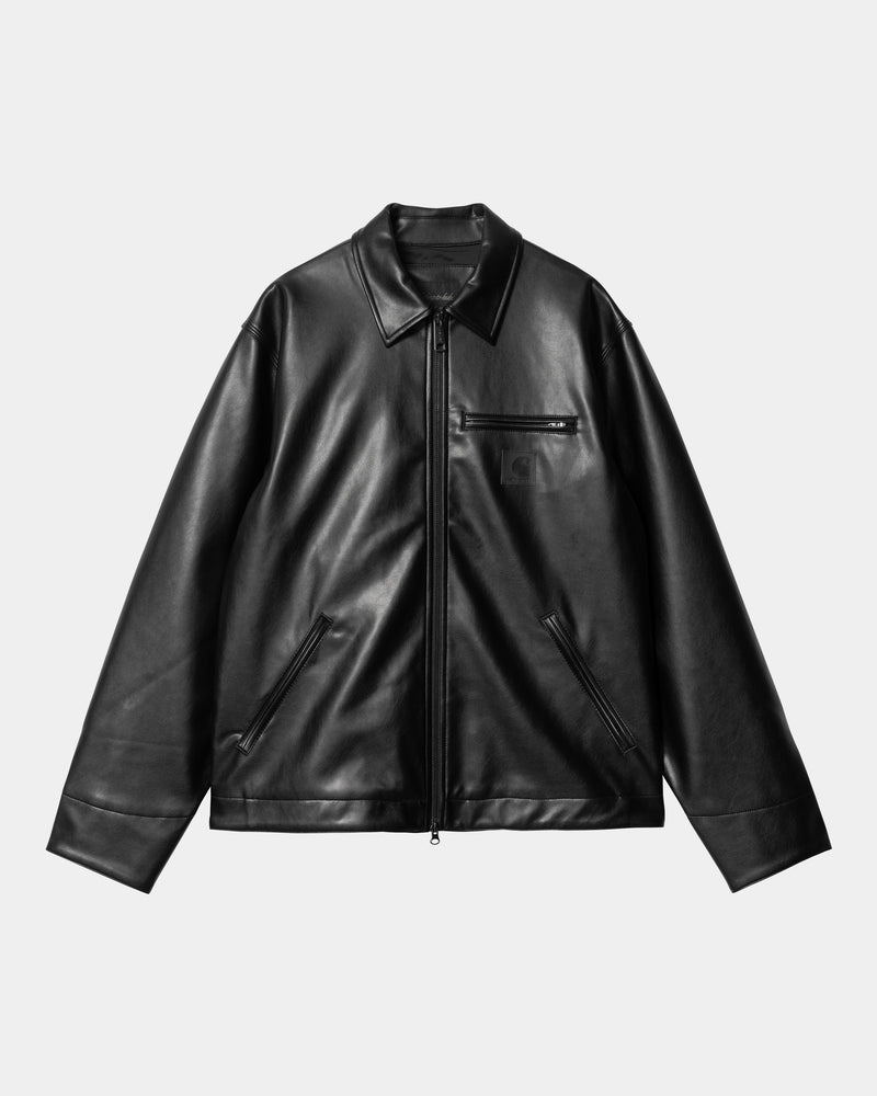 Detroit Jacket - PU Leather | Black