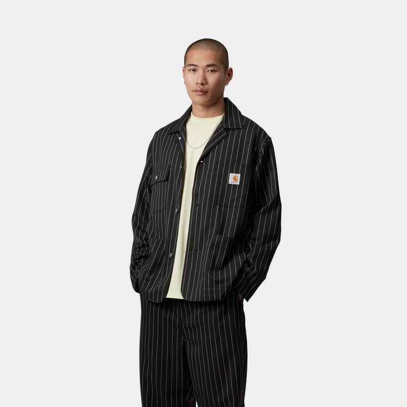 Seaton Blazer | Black / Wax Stripe – Page Seaton Blazer Seaton Blazer | Black / Wax Stripe – Page Seaton Blazer