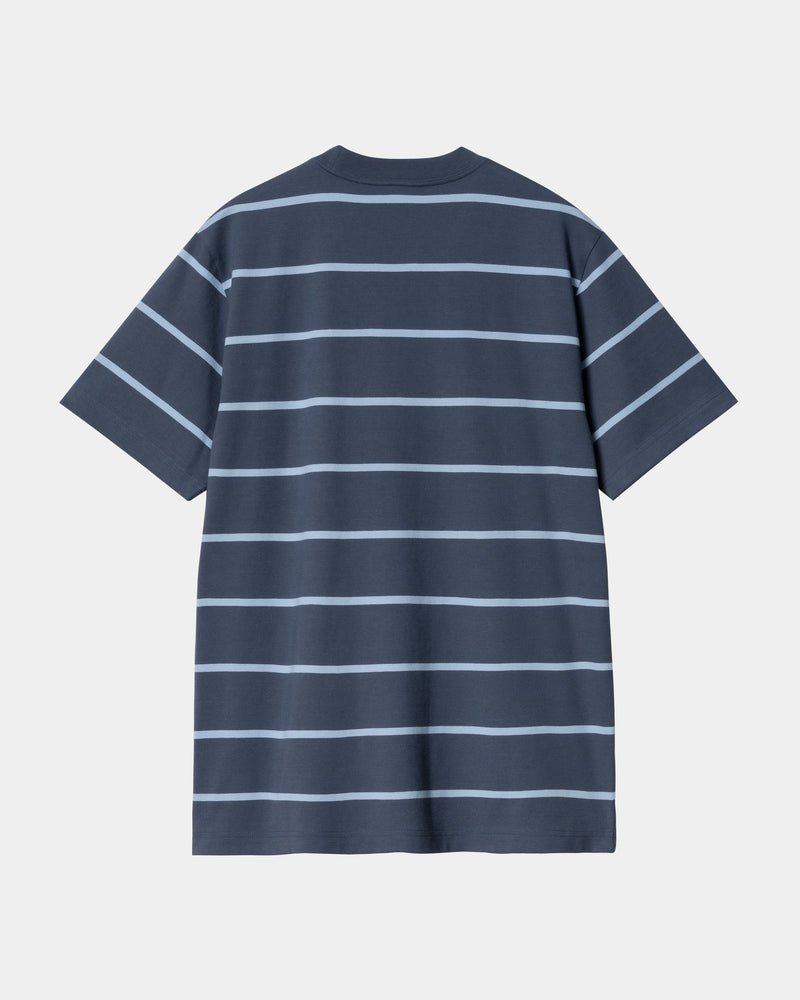 ★ドイツ発*carhartt WIP*新作*S/S Aiken Pocket Tシャツ/BL★ Carhartt WIP Aiken Stripe Pocket T-Shirt | Dusky Blue – Page