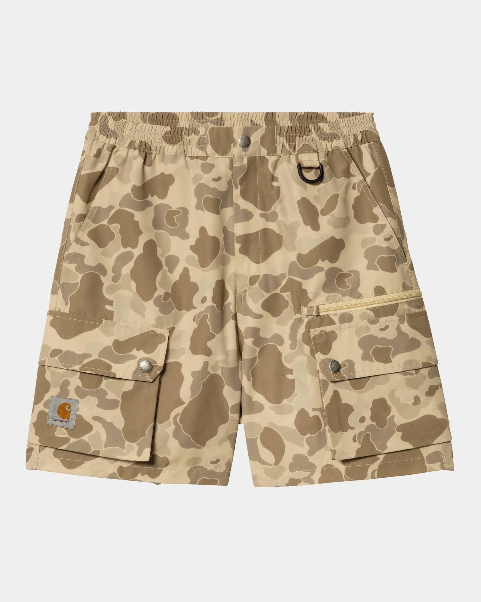 Carhartt WIP Irwin Bucket Hat, Camo Duck, Desert / Black