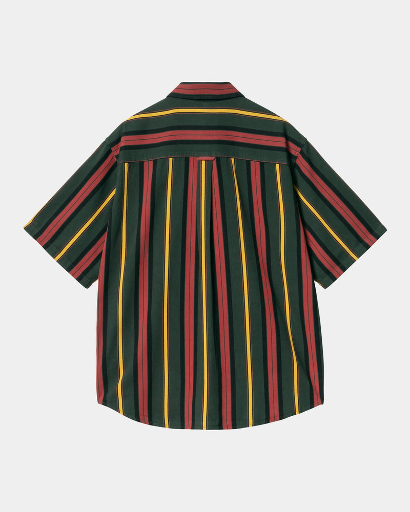 【Carhartt】S/S JARRELL SHIRT R6579 Carhartt WIP Jarrell Stripe Shirt | Conifer / Black – Page