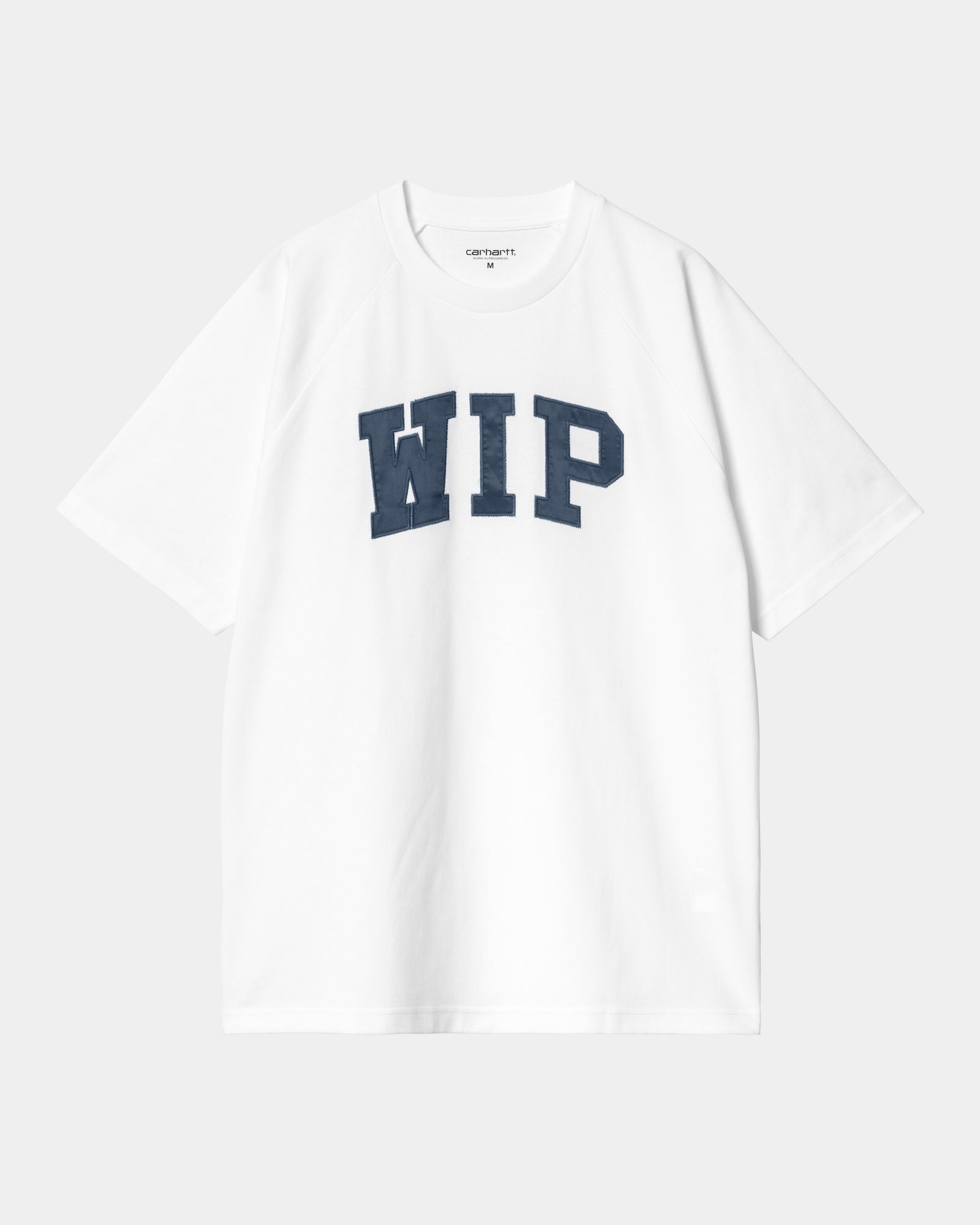 Carhartt WIP WIP T-Shirt | White / Dusky Blue – Page WIP T-Shirt