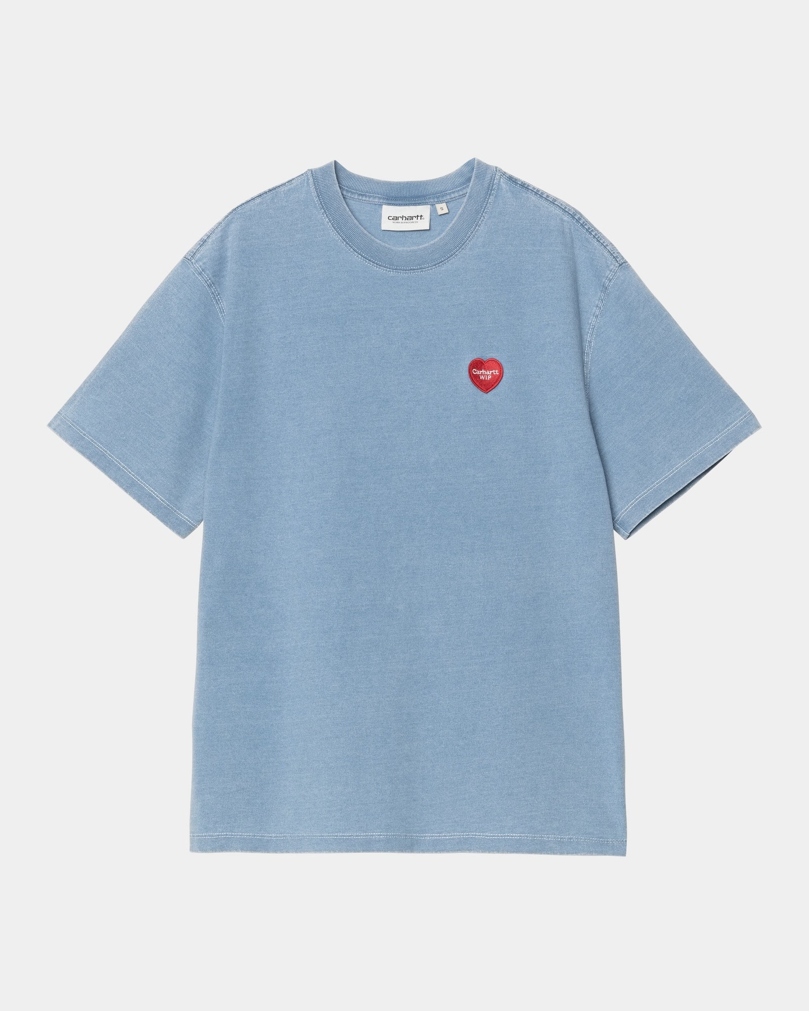 ★ドイツ発*carhartt WIP*新作*Pocket Heart Tシャツ/BLUE★ Carhartt WIP Pocket Heart T-Shirt Blue