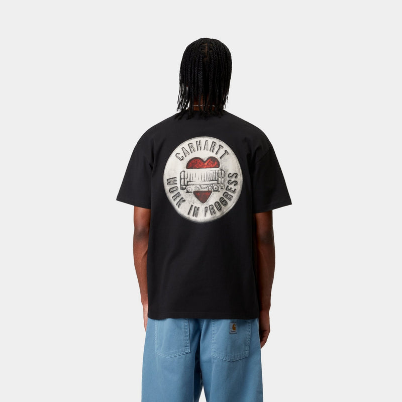 Button T-Shirt | Black