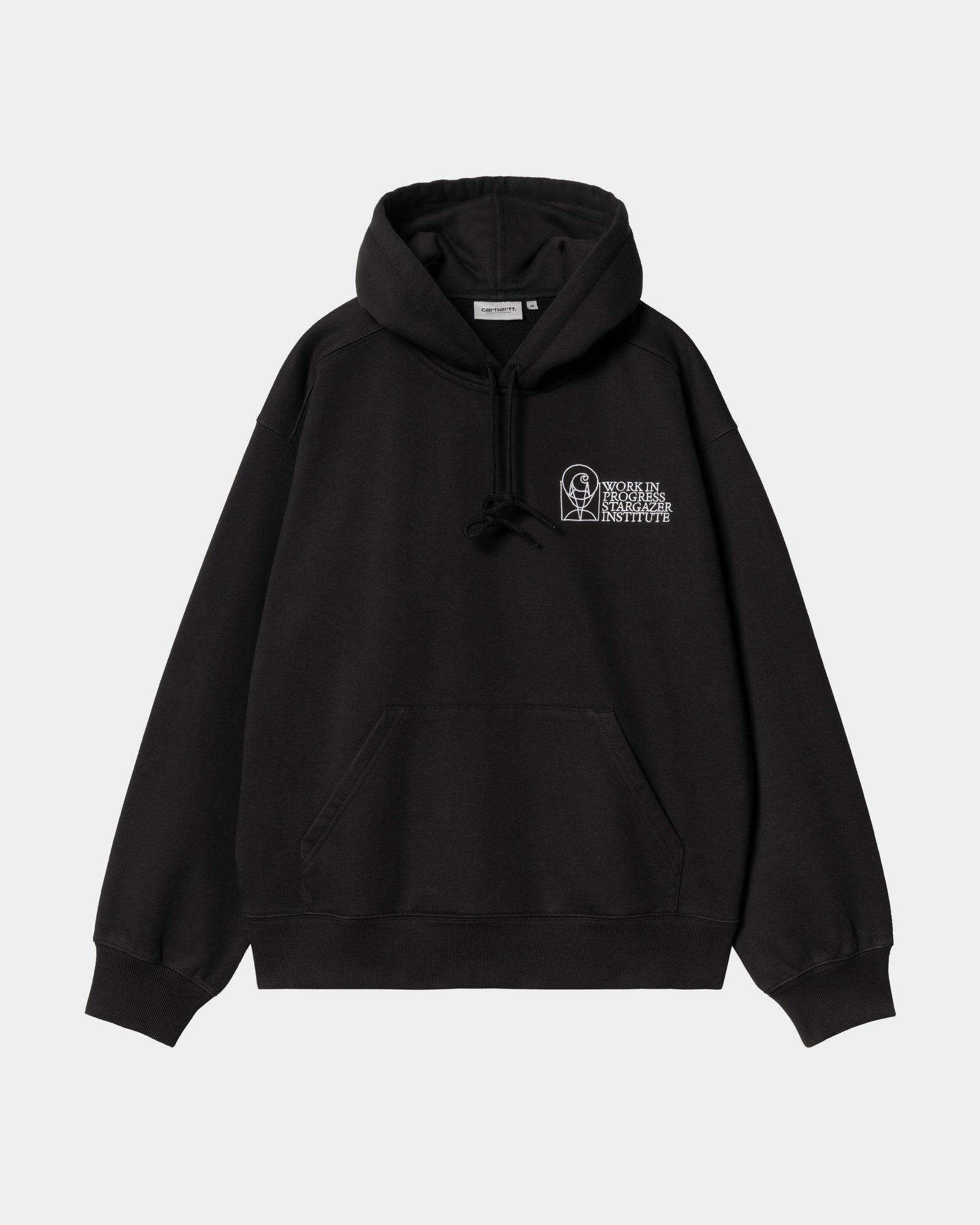 Carhartt WIP Hooded WIP Sweat Jacket | Black (stone washed