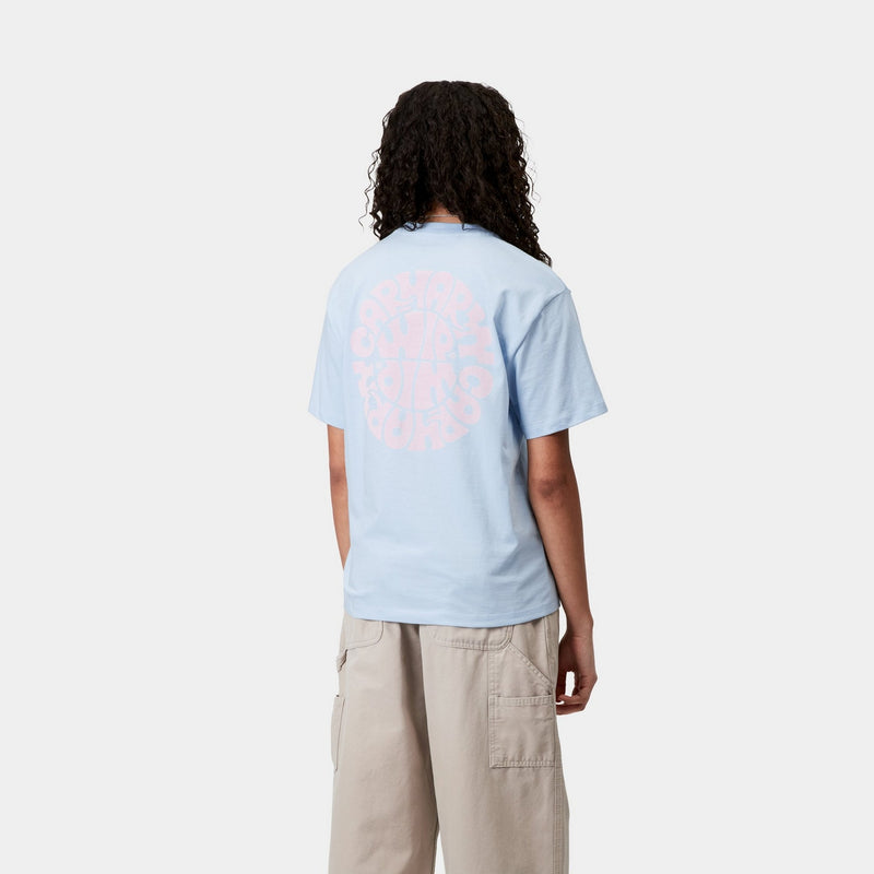 ★CARHARTT WIP Jazzy T-Shirt Tシャツ 関税込★ Carhartt WIP Women's Jazzy T-Shirt | Air Sky / Air Pink