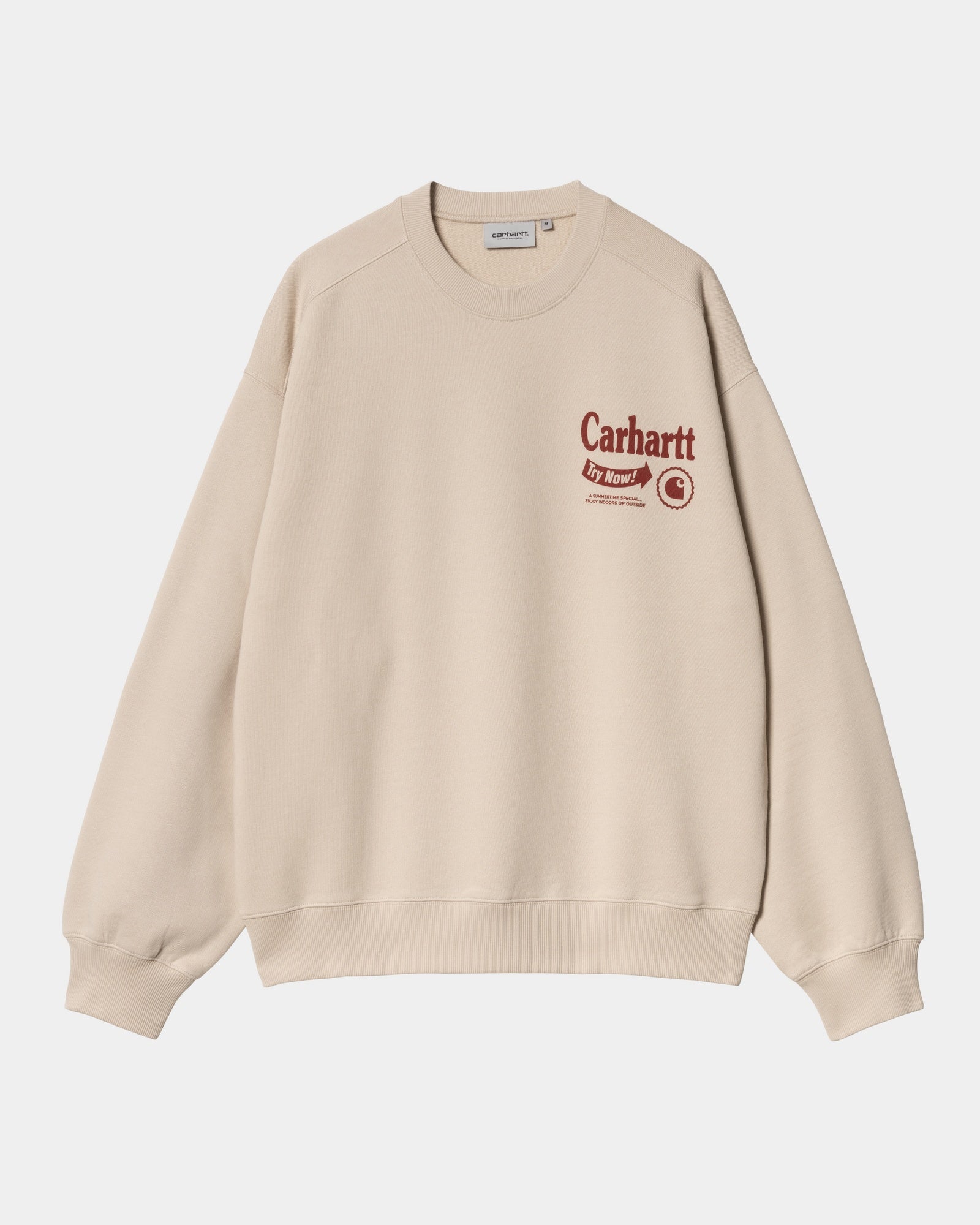 トップス Carhartt wip Prentis sweatshirt L Carhartt WIP Prentis Sweatshirt | Dusty Brown | I028131-07E