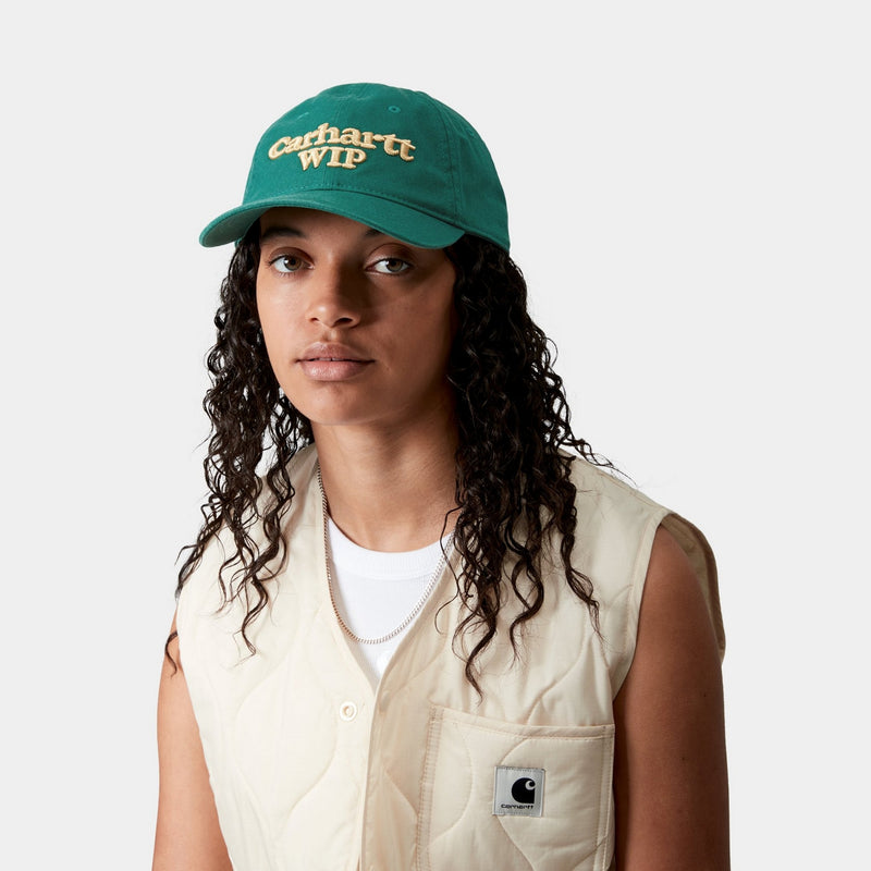 【上品】 Carhartt Air / Rainforest | Cap Script WIP Carhartt WIP 帽子