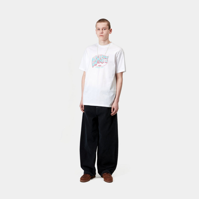 [CARHARTTWIP] S/S HOT SCRIPT T-SHIRT ★大人気★ Carhartt WIP Hot Script T-Shirt | Black – Page Hot Script T
