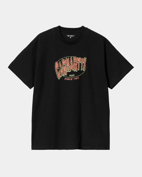 ★2023SS新作★CARHARTT★S/S BUBBLE SCRIPT T-SHIRT Carhartt WIP S/S Bubble Script T-Shirt Brown | BSTN Store