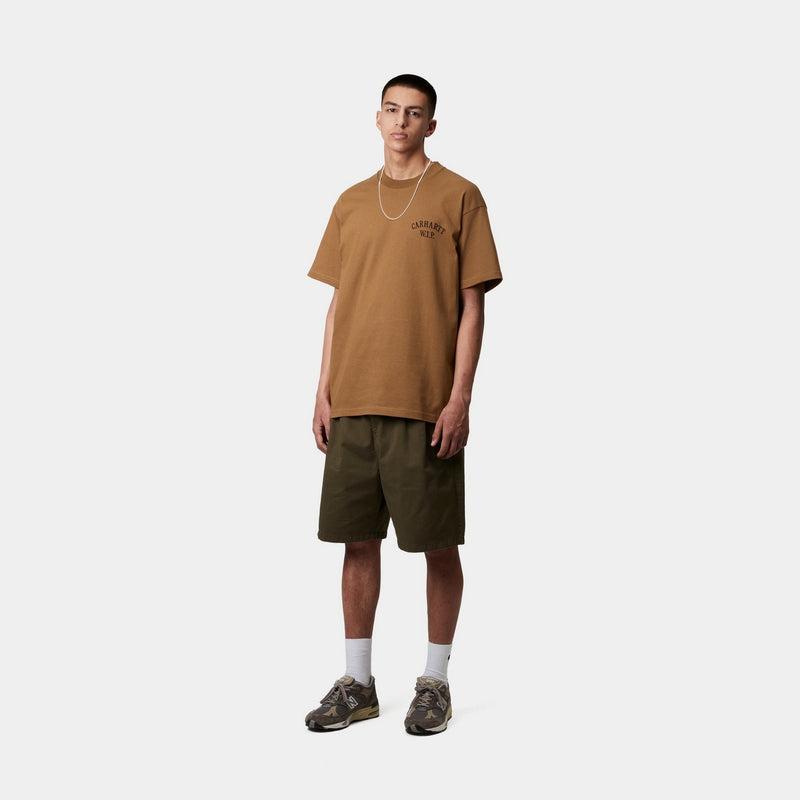 Tシャツ・カットソー CARHARTT S/S CABINETRY T-SHIRT 5SA149 Carhartt WIP Cabinetry T-Shirt | Hamilton Brown / Black