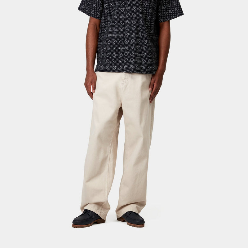 Carhartt WIP Brandon Pant - Twill | Fleur De Sel (stone dyed Carhartt WIP Brandon Pant - Twill | Fleur De Sel (stone dyed