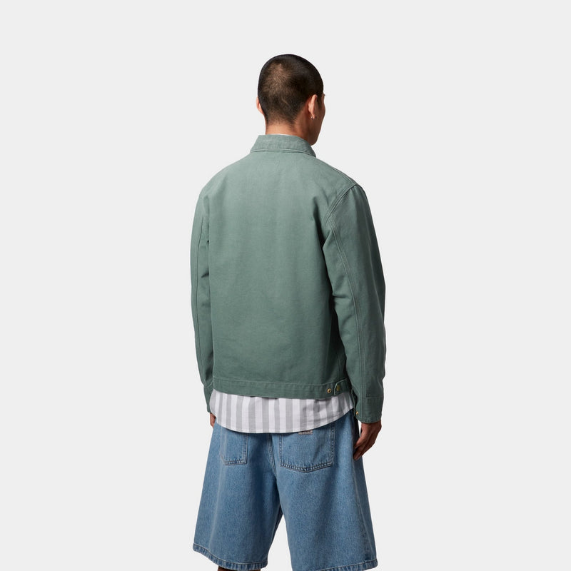 Carhartt WIP Detroit Jacket (Spring) - Stone Canvas | Silver