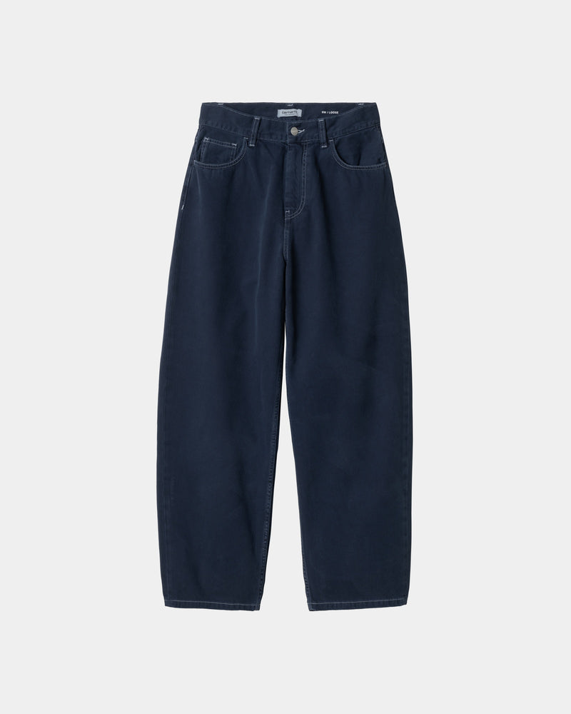 Carhartt WIP Women's Brandon Pant - Twill | Ink (stone dyed Carhartt WIP Women's Brandon Pant - Twill | Ink (stone dyed