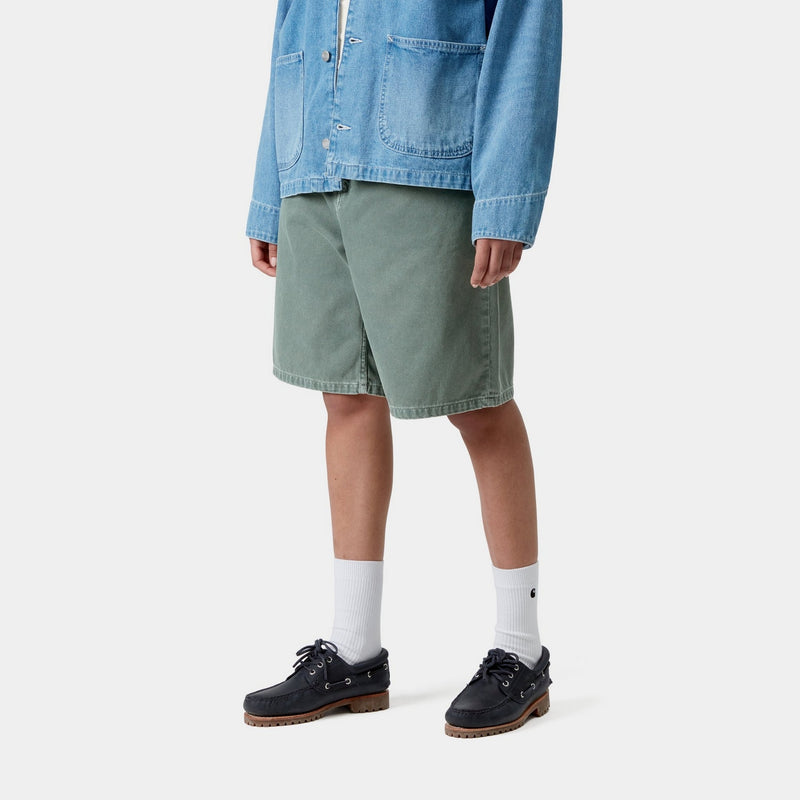ショートパンツ Carhartt 'Brandon' bermuda shorts Carhartt WIP Women's Brandon Short - Twill | Silver Pine