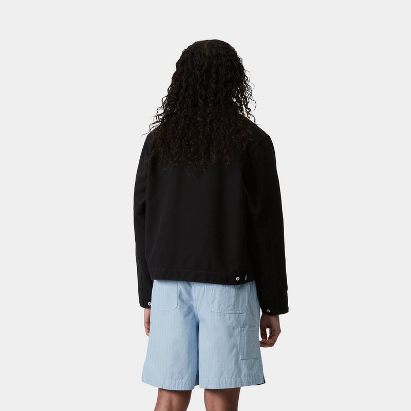 Carhartt WIP Women's OG Detroit Jacket | Black / Black Carhartt WIP Women's OG Detroit Jacket | Black / Black