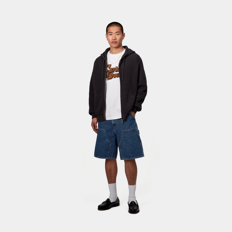 Carhartt WIP Double Knee Short | Blue (stone washed) – Page