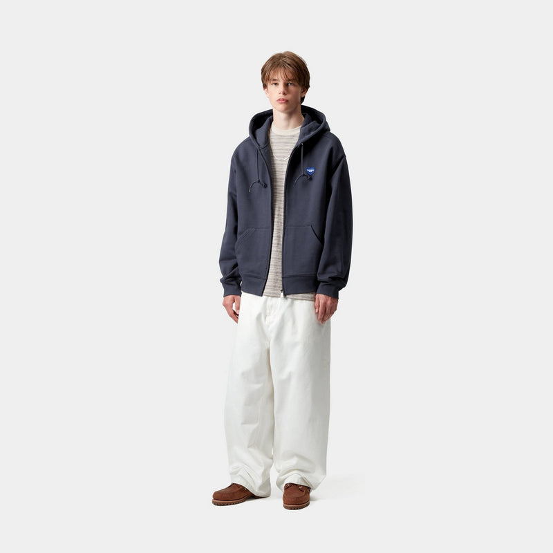 【carhartt】速達無料 Heart II Harttジップアップフーディ/Blue Carhartt WIP Hooded Heart II Hartt Sweat Jacket | Blue