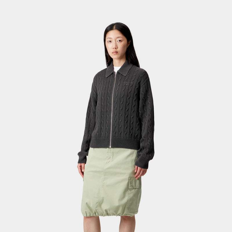 [CARHARTTWIP] CARTER CARDIGAN ★大人気★ Carhartt WIP Carter Sweater, Blue Fog | Official Online Store