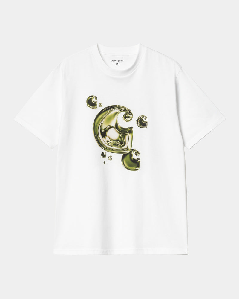 ★ドイツ発*carhartt WIP*新作*Solar Chrome C-Logo Tシャツ/N★ Carhartt WIP Solar Chrome C-Logo T-Shirt | White – Page
