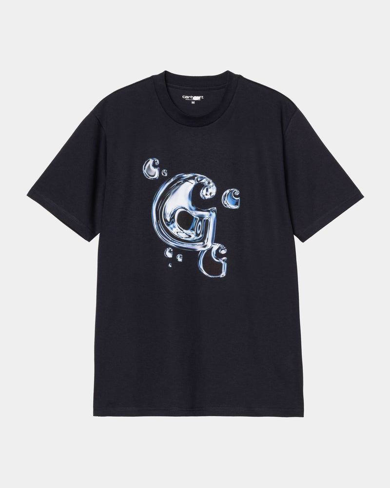 Carhartt WIP Solar Chrome C-Logo T-Shirt | Dark Navy – Page