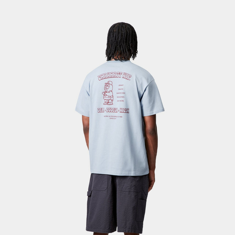 【関税&送料込】Carhartt Wip S S Sandwich T-Shirt Blue Fog Carhartt WIP Sandwich T-Shirt | Blue Fog – Page Sandwich T-Shirt