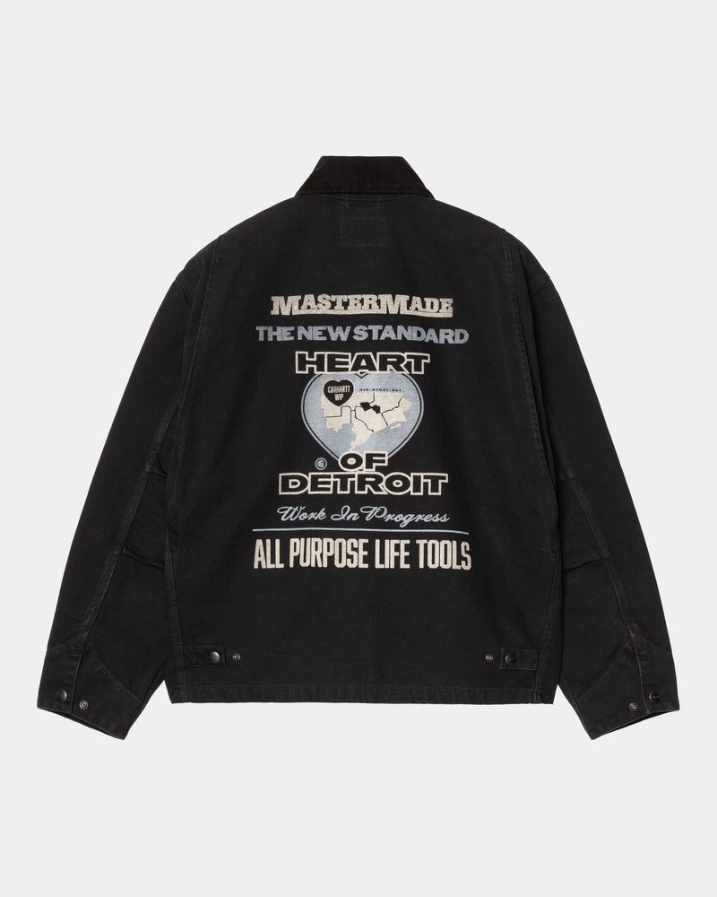 Carhartt WIP OG Arcan Graphic Jacket | Black / Black (heavy