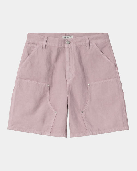 ハーフ・ショートパンツ CARHARTT WIP Cooper herringbone cotton and linen shorts Rosa 25p-carhartt-wip-