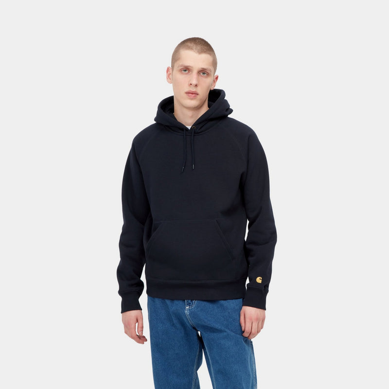 SWEAT CAPUCHE CARHARTT Wip OCHRE/DARK NAVY