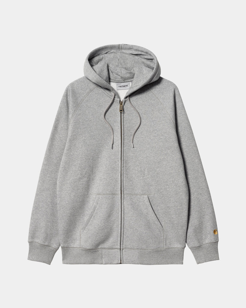 Carhartt WIP Hooded Chase Jacket | Grey Heather – Page Hooded Chase Jacket