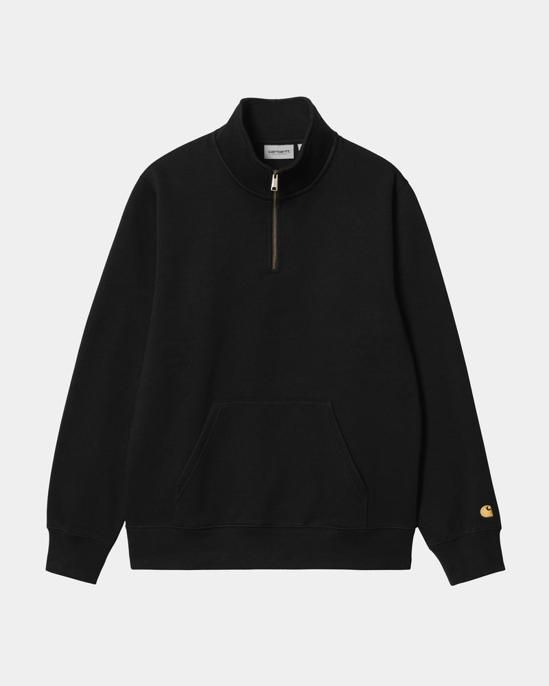 Carhartt WIP Chase Neck Zip Sweatshirt | Black – Page Chase Neck