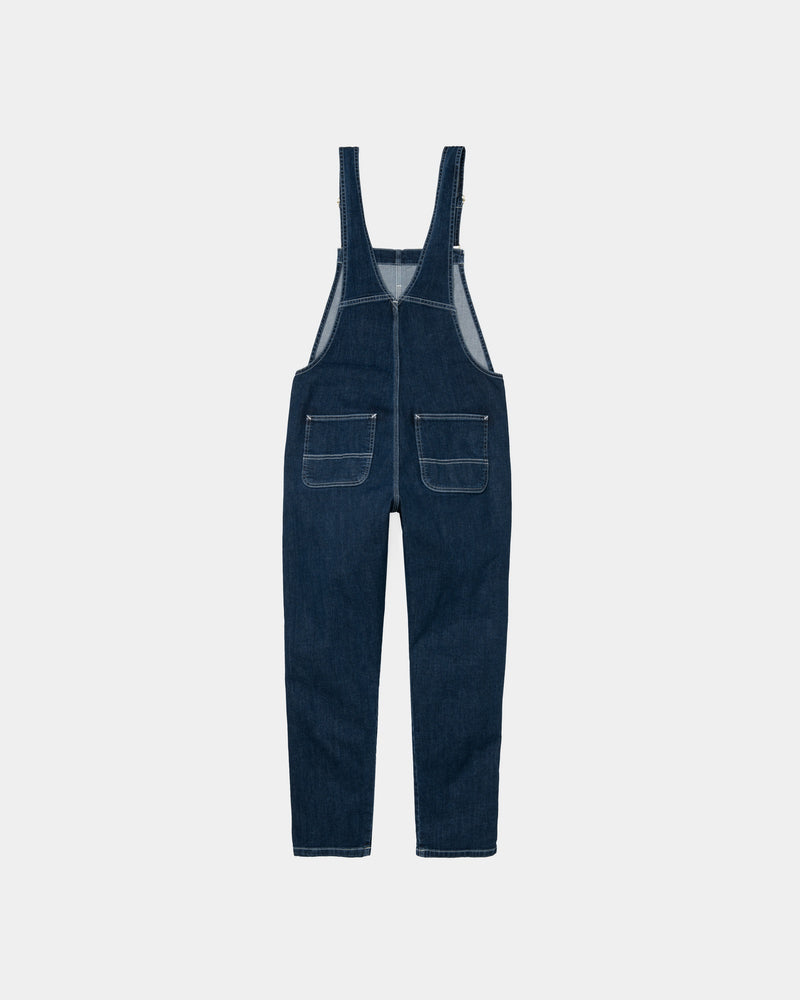 Carhartt WIP Women's Bib Overall - Stretch Denim | Blue (stone 