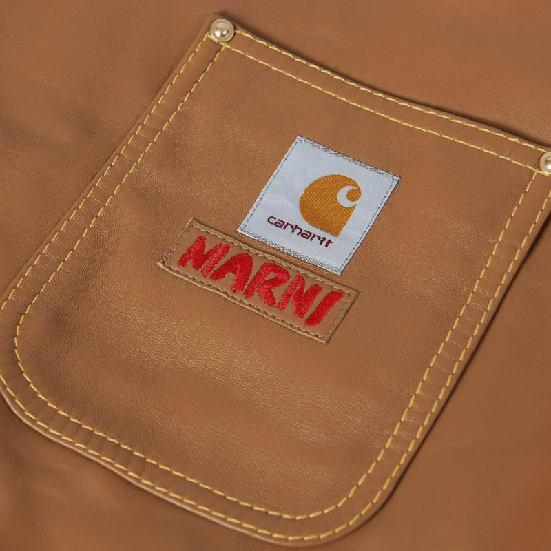 MARNI x Carhartt WIP Leather Chore Coat | Brown – Page MARNI x