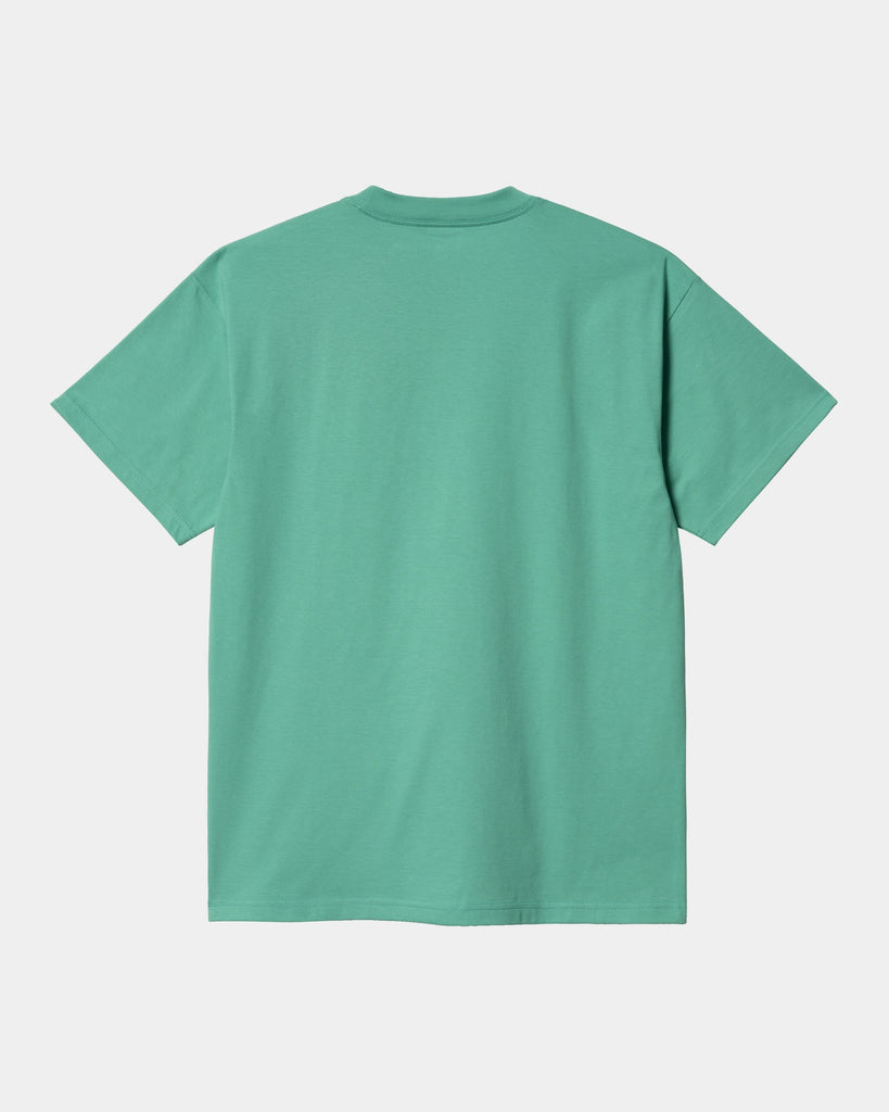 Carhartt WIP Heat Script T-Shirt | Aqua green#N# #N# #N# – Page Heat ...