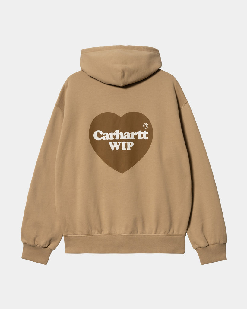 Carhartt WIP Hooded Heart Sweatshirt | Dusty Hamilton Brown – Page ...